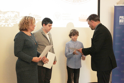 Gala konkursu „Niezwyciężeni 1918. Ofiary totalitaryzmów” – 7 października 2019. Fot. Piotr Życieński (IPN)