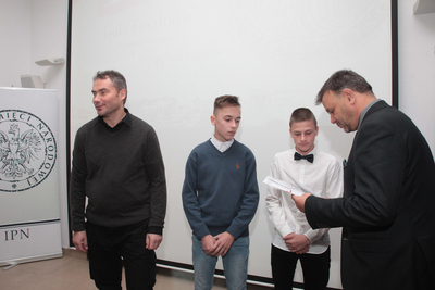 Gala konkursu „Niezwyciężeni 1918. Ofiary totalitaryzmów” – 7 października 2019. Fot. Piotr Życieński (IPN)