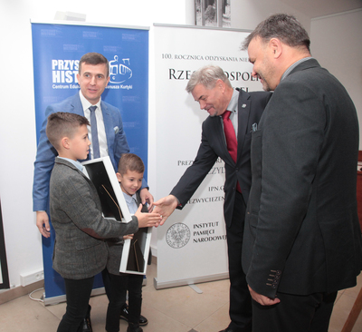 Gala konkursu „Niezwyciężeni 1918. Ofiary totalitaryzmów” – 7 października 2019. Fot. Piotr Życieński (IPN)