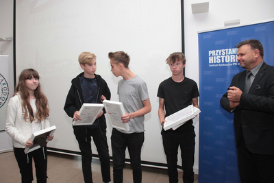 Gala konkursu „Niezwyciężeni 1918. Ofiary totalitaryzmów” – 7 października 2019. Fot. Piotr Życieński (IPN)