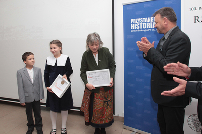 Gala konkursu „Niezwyciężeni 1918. Ofiary totalitaryzmów” – 7 października 2019. Fot. Piotr Życieński (IPN)