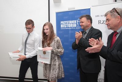 Gala konkursu „Niezwyciężeni 1918. Ofiary totalitaryzmów” – 7 października 2019. Fot. Piotr Życieński (IPN)