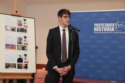 Gala konkursu „Niezwyciężeni 1918. Ofiary totalitaryzmów” – 7 października 2019. Fot. Piotr Życieński (IPN)