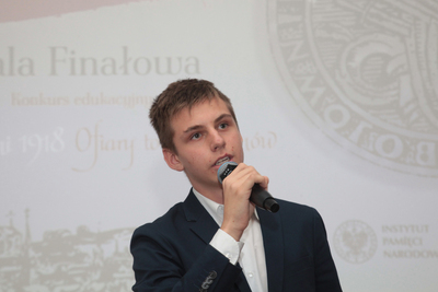 Gala konkursu „Niezwyciężeni 1918. Ofiary totalitaryzmów” – 7 października 2019. Fot. Piotr Życieński (IPN)