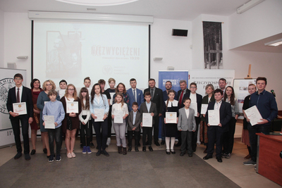 Gala konkursu „Niezwyciężeni 1918. Ofiary totalitaryzmów” – 7 października 2019. Fot. Piotr Życieński (IPN)