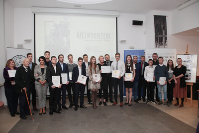 Gala konkursu „Niezwyciężeni 1918. Ofiary totalitaryzmów” – 7 października 2019. Fot. Piotr Życieński (IPN)