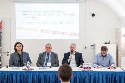 International Conference “Power seized. East-Central Europe Ruled by Communist Parties (1948–1956)” – Budapest, 3–4 October 2019. Fot. NEB