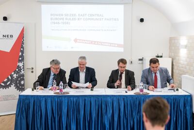 International Conference “Power seized. East-Central Europe Ruled by Communist Parties (1948–1956)” – Budapest, 3–4 October 2019. Fot. NEB