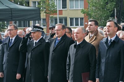 Odsłonięcie i poświęcenie pomnika Żołnierzy Batalionów Chłopskich i Ludowego Związku Kobiet – Warszawa, 8 października 2019. Fot. Mateusz Niegowski (IPN)