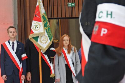 Msza św. w intencji poległych, pomordowanych, zmarłych i żyjących żołnierzy Batalionów Chłopskich i Ludowego Związku Kobiet w Świątyni Opatrzności Bożej w Warszawie – 8 października 2019. Fot. Mateusz Niegowski (IPN)