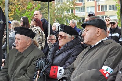 Odsłonięcie i poświęcenie pomnika Żołnierzy Batalionów Chłopskich i Ludowego Związku Kobiet – Warszawa, 8 października 2019. Fot. Mateusz Niegowski (IPN)