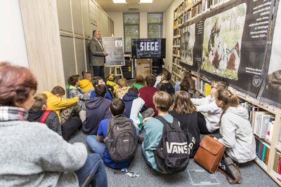 „Czas niezabliźniony” – dzień otwarty dla szkół w Archiwum IPN – Warszawa, 8–9 października 2019. Fot. Katarzyna Adamów (IPN)