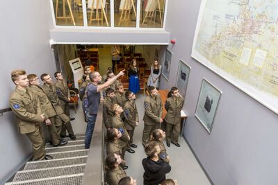 „Czas niezabliźniony” – dzień otwarty dla szkół w Archiwum IPN – Warszawa, 8–9 października 2019. Fot. Katarzyna Adamów (IPN)