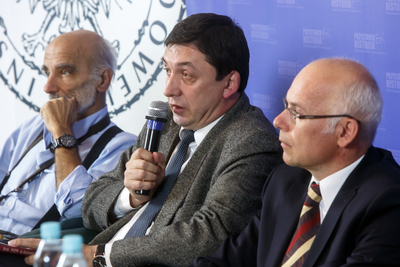 Dyskusja wokół publikacji „Rok 1939 w dzienniku Hansa Franka” w opracowaniu Pawła Kosińskiego – Warszawa, 10 października 2019. Fot. Sławek Kasper (IPN)