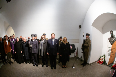 Uroczystość z okazji 50. rocznicy śmierci gen. Kazimierza Sosnkowskiego – Warszawa, 11 października 2019. Fot. Sławek Kasper (IPN)