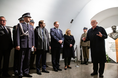 Uroczystość z okazji 50. rocznicy śmierci gen. Kazimierza Sosnkowskiego – Warszawa, 11 października 2019. Fot. Sławek Kasper (IPN)