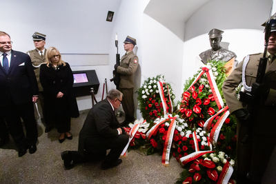 Uroczystość z okazji 50. rocznicy śmierci gen. Kazimierza Sosnkowskiego – Warszawa, 11 października 2019. Fot. Sławek Kasper (IPN)