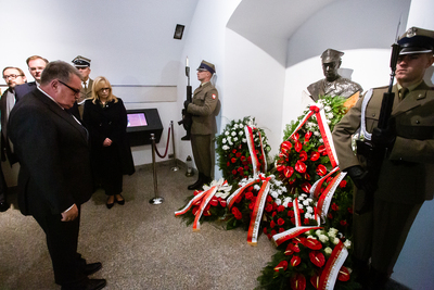 Uroczystość z okazji 50. rocznicy śmierci gen. Kazimierza Sosnkowskiego – Warszawa, 11 października 2019. Fot. Sławek Kasper (IPN)