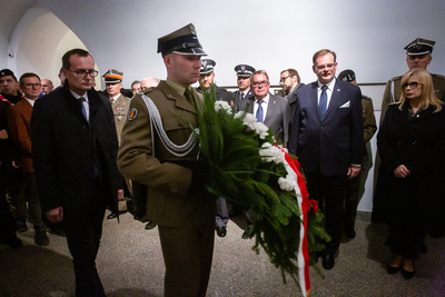 Uroczystość z okazji 50. rocznicy śmierci gen. Kazimierza Sosnkowskiego – Warszawa, 11 października 2019. Fot. Sławek Kasper (IPN)