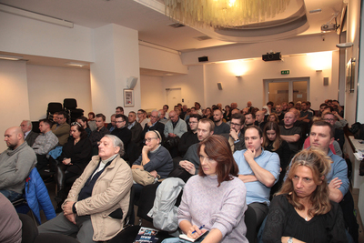 Wykład dr. Jacka Bartosiaka o Wrześniu 1939 – Warszawa, 11 października 2019. Fot. Piotr Życieński (IPN)