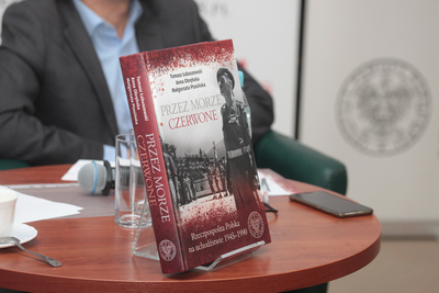 Promocja albumu „Przez Morze Czerwone. Rzeczpospolita Polska na uchodźstwie 1945–1990” – Warszawa, 14 października 2019. Fot. Piotr Życieński (IPN)