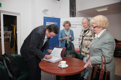 Promocja albumu „Przez Morze Czerwone. Rzeczpospolita Polska na uchodźstwie 1945–1990” – Warszawa, 14 października 2019. Fot. Piotr Życieński (IPN)