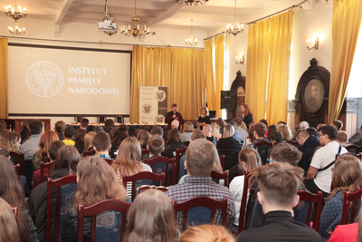 Inauguracja projektu „»Łączka« i inne miejsca poszukiwań” – Warszawa, 15 października 2019. Fot. Piotr Życieński (IPN)