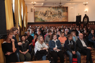 Inauguracja projektu „»Łączka« i inne miejsca poszukiwań” – Warszawa, 15 października 2019. Fot. Piotr Życieński (IPN)