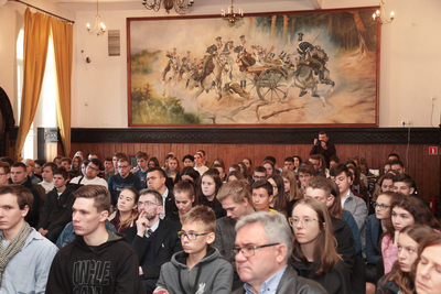 Inauguracja projektu „»Łączka« i inne miejsca poszukiwań” – Warszawa, 15 października 2019. Fot. Piotr Życieński (IPN)