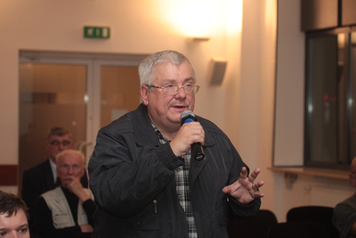 Prezentacja książki Łukasza Wolaka „Leksykon działaczy Zjednoczenia Polskich Uchodźców w Republice Federalnej Niemiec (1951–1993)” – Warszawa, 15 października 2019. Fot. Piotr Życieński (IPN)