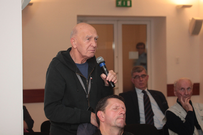 Prezentacja książki Łukasza Wolaka „Leksykon działaczy Zjednoczenia Polskich Uchodźców w Republice Federalnej Niemiec (1951–1993)” – Warszawa, 15 października 2019. Fot. Piotr Życieński (IPN)