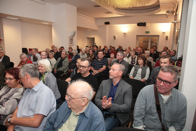 Dyskusja wokół książki Władysława Bułhaka „Wywiad PRL a Watykan 1962–1978” – Warszawa, 16 października 2019. Fot. Piotr Życieński (IPN)