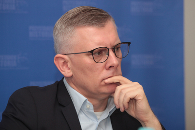 Dr hab. Sławomir Cenckiewicz – dyrektor Wojskowego Biura Historycznego. Fot. Piotr Życieński (IPN)