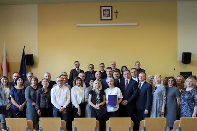 Wręczenie certyfikatów uczestnikom warsztatów historycznych dla nauczycieli, organizowanych przez MEN i IPN – Białystok, 17 października 2019