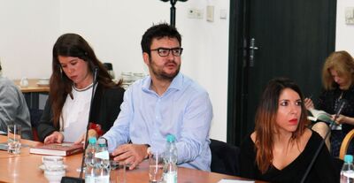 Sędziowie i prokuratorzy z UE z wizytą w IPN – Warszawa, 15 października 2019. Fot. Anna Boguniecka (IPN)