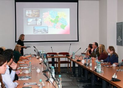 Sędziowie i prokuratorzy z UE z wizytą w IPN – Warszawa, 15 października 2019. Fot. Anna Boguniecka (IPN)