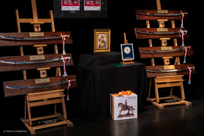 Nagroda specjalna dla filmu „Listy śmierci. Akcja Inteligencja” Hanny Etemadi – 21 października 2019. Fot. Marcin Jurkiewicz (IPN)