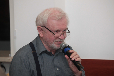 Z cyklu „Na północ od Warszawy. Warmia i Mazury w XX w.” rozmowa o KL Soldau – Warszawa, 21 października 2019. Fot. Piotr Życieński (IPN)