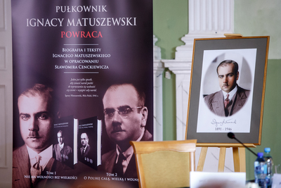 Premiera książki „Ignacy Matuszewski. Pisma wybrane” pod redakcją Sławomira Cenckiewicza – Warszawa, 22 października 2019. Fot. Sławek Kasper (IPN)