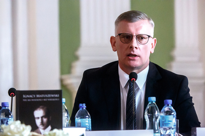 Premiera książki „Ignacy Matuszewski. Pisma wybrane” pod redakcją Sławomira Cenckiewicza – Warszawa, 22 października 2019. Fot. Sławek Kasper (IPN)