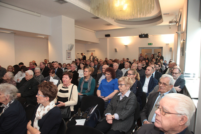 Konferencja „Ślady Zbrodni – Oblicza Pamięci. Katyń – Łączka – Ravensbrück” – Warszawa, 22 października 2019. Fot. Piotr Życieński (IPN)