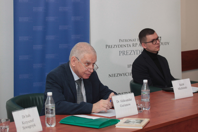 Konferencja „Ślady Zbrodni – Oblicza Pamięci. Katyń – Łączka – Ravensbrück” – Warszawa, 22 października 2019. Fot. Piotr Życieński (IPN)