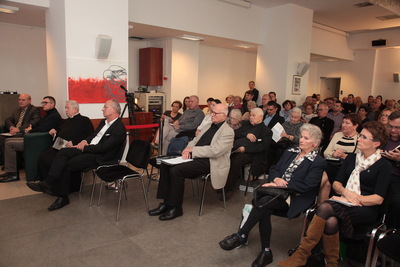 Konferencja „Ślady Zbrodni – Oblicza Pamięci. Katyń – Łączka – Ravensbrück” – Warszawa, 22 października 2019. Fot. Piotr Życieński (IPN)