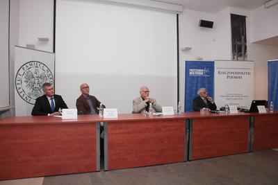 Konferencja „Ślady Zbrodni – Oblicza Pamięci. Katyń – Łączka – Ravensbrück” – Warszawa, 22 października 2019. Fot. Piotr Życieński (IPN)