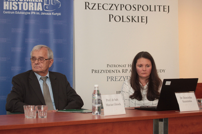 Konferencja „Ślady Zbrodni – Oblicza Pamięci. Katyń – Łączka – Ravensbrück” – Warszawa, 22 października 2019. Fot. Piotr Życieński (IPN)