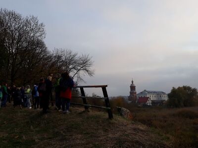 Widok na klasztor benedyktynek w Barze – 21 października 2019. Fot. Mateusz Marek (IPN)