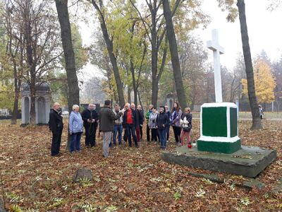 Cmentarz w Tulczynie – 22 października 2019. Fot. Mateusz Marek (IPN)