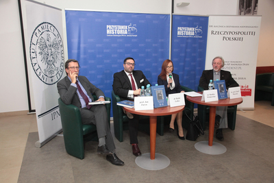 Prezentacja VII i VIII tomu zapisków „Pro memoria” prymasa Stefana Wyszyńskiego – Warszawa, 22 października 2019. Fot. Piotr Życieński (IPN)