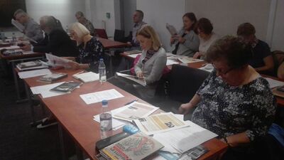 Seminarium stacjonarno-terenowe „Księża niezłomni” – Warszawa, 18–19 października 2019. Fot. Michalina Żelazny (IPN)