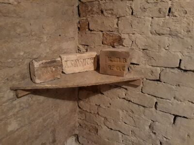 W podziemiach klasztoru bazylianów – Humań, 23 października 2019. Fot. Mateusz Marek (IPN)